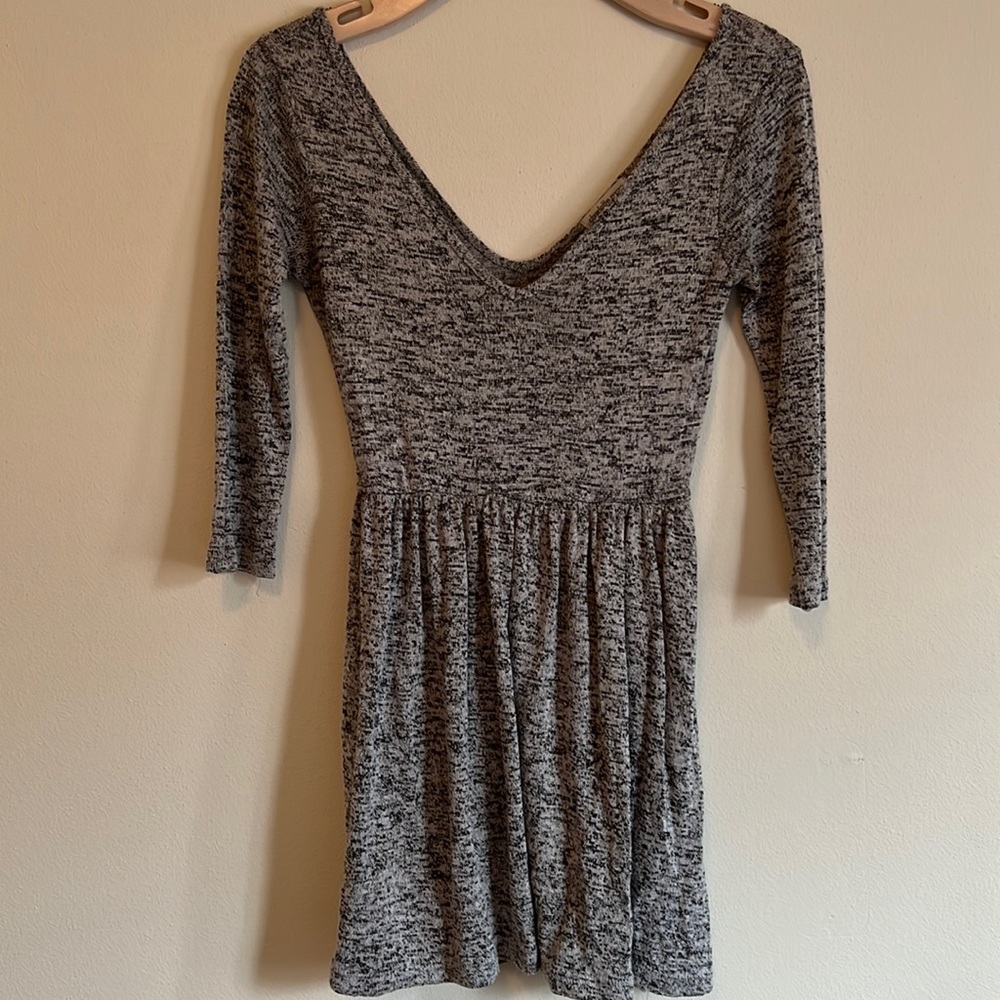 Gray Sweater Dress